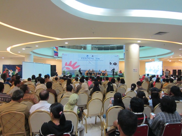 Sesi Pembukaan Festival TIK untuk Rakyat 2014