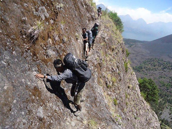 Jalur Selatan Menuju Puncak Rinjani