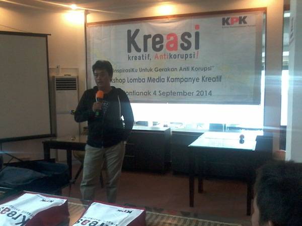 Roadshow Lomba Media Kampanye Kreatif Anti Korupsi