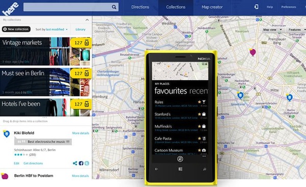 Nokia HERE Application