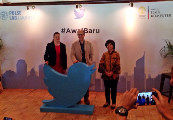 CEO Twitter Foto Bareng dalam Peluncuran Resmi Kantor Twitter di Jakarta