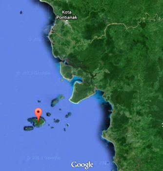 Lokasi Pulau Karimata Google Maps