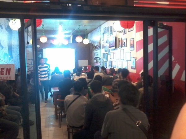 Suasana Kopdar dan Mini Seminar ke 26 di Khalila Burger and Ramen