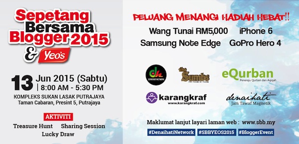 Sepetang Bersama Blogger 2015