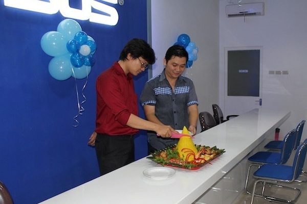 ASUS Service Center Pontianak Open Ceremony - Acara Potong Tumpeng