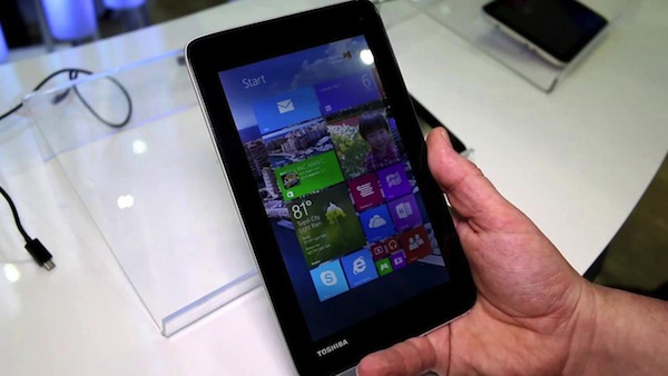 Toshiba Tablet Windows 10