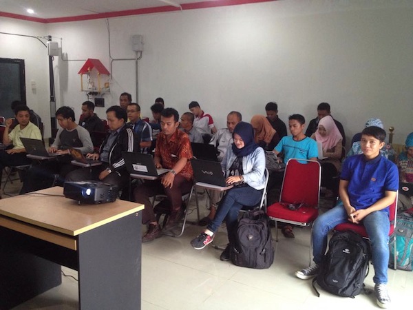 Para Peserta Workshop Blog Pontianak Session 1