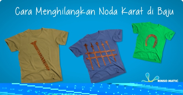 Cara Menghilangkan Noda Karat pada Baju