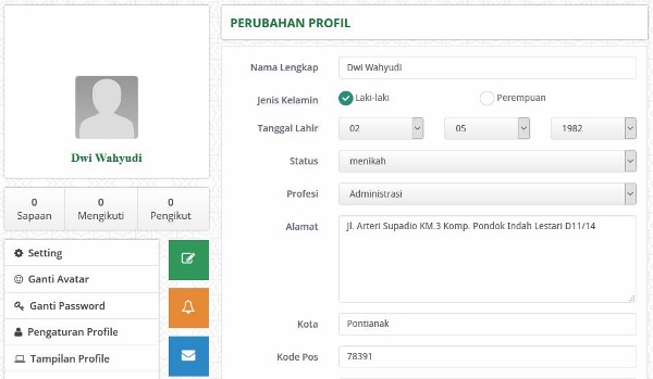 SalingSapa.Com - Profil Lengkap