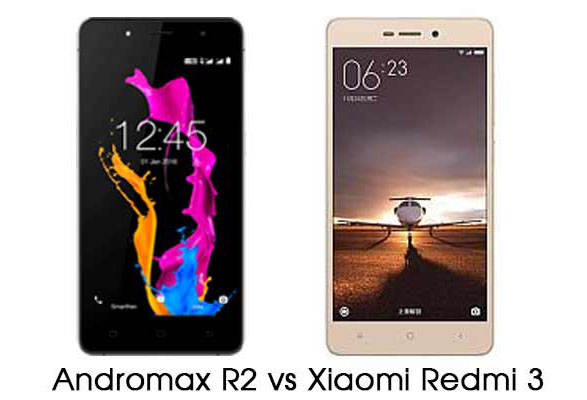 Andromax R2 vs Xiaomi Redmi 3
