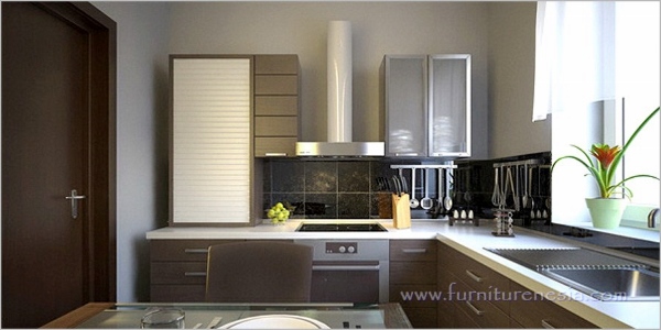 Desain Kitchen Set Minimalis untuk Apartemen