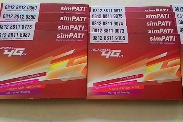 Kartu Perdana Telkomsel USIM 4G LTE