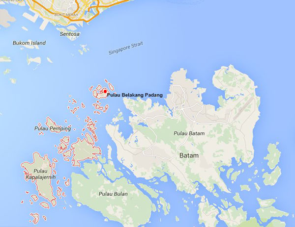 Lokasi Pulau Belakang Padang Kepulauan Riau