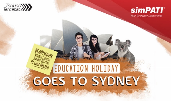 Telkomsel Education Fun Holiday Goes to Sydney