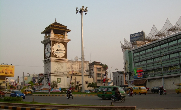 Pemandangan Salah Satu Sudut Kota Medan