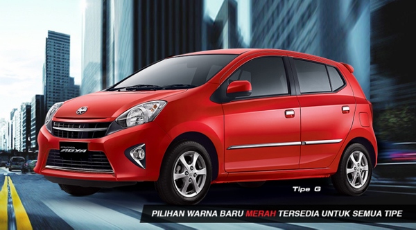Free Test Drive Toyota Agya 2016
