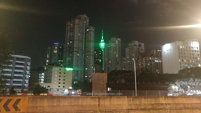 Menara KL di Waktu Malam