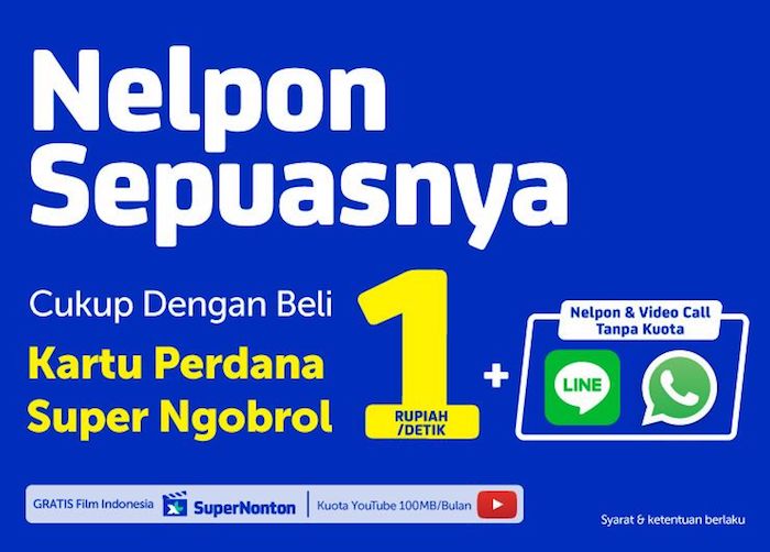 Kartu Perdana XL Super Ngobrol