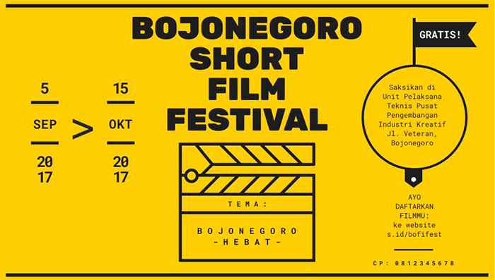 Bojonegoro Short Film Festival 2017