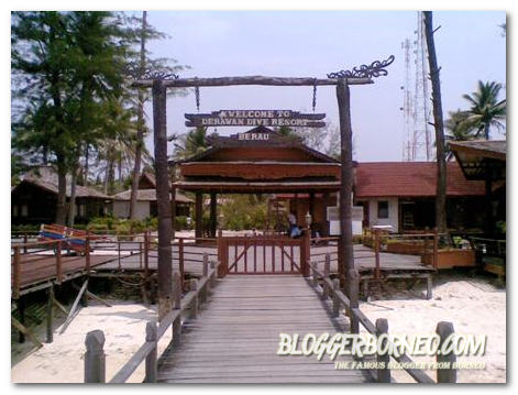 Derawan Island Journey Second Resort Gate