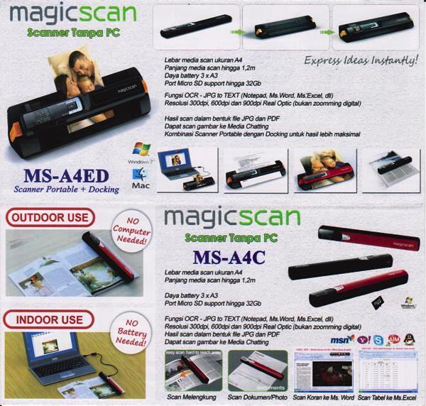 Magic Scan Pro Brosur