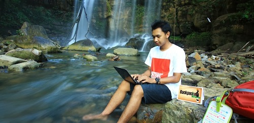 Backpacker Borneo in Action