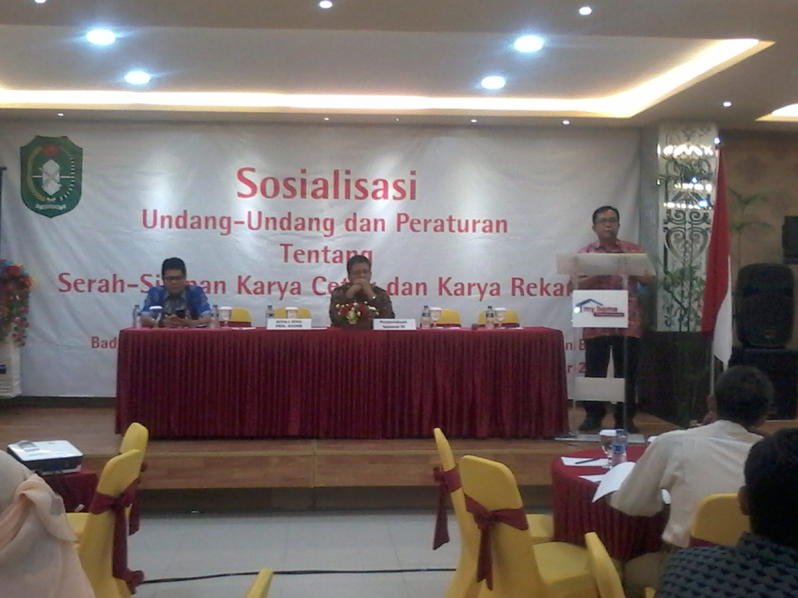 Sosialisasi UU dan Peraturan Tentang Serah Simpan Karya Cetak dan Karya Rekam 2014