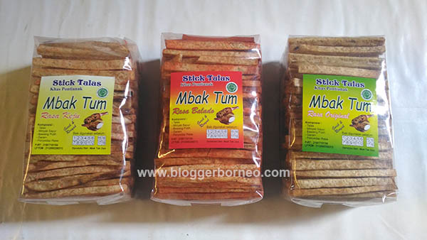 Stick Talas Khas Pontianak Potongan Tebal