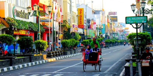 Jalan Malioboro Jogjakarta