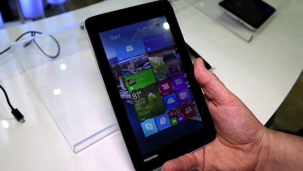 Toshiba Tablet Windows 10