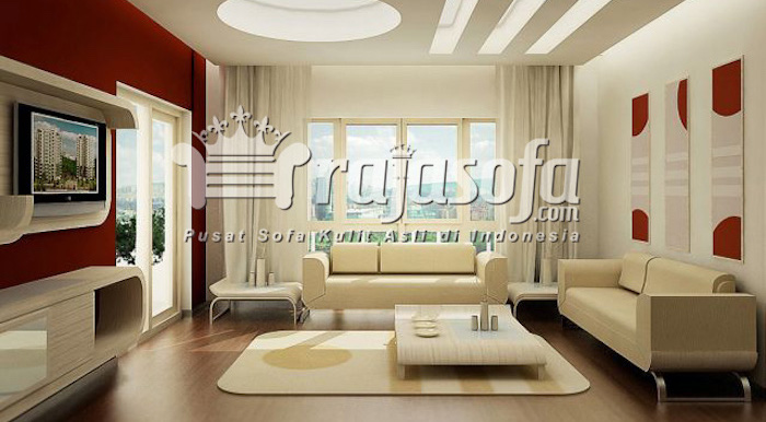 Raja Sofa - Model Kulit Modern