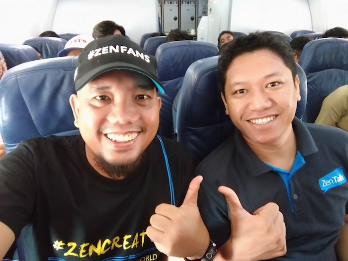 Blogger Borneo and Bang Freddy Hernawan