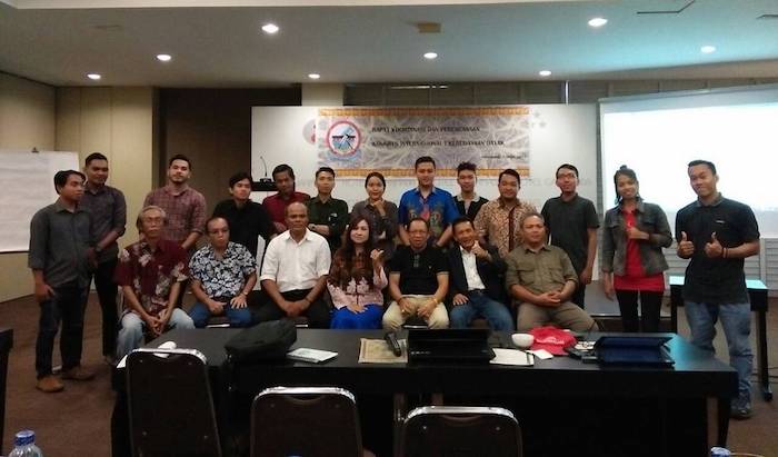 Foto Bersama Panitia Steering Committe di Hotel Gajahmada Pontianak 7 April 2017
